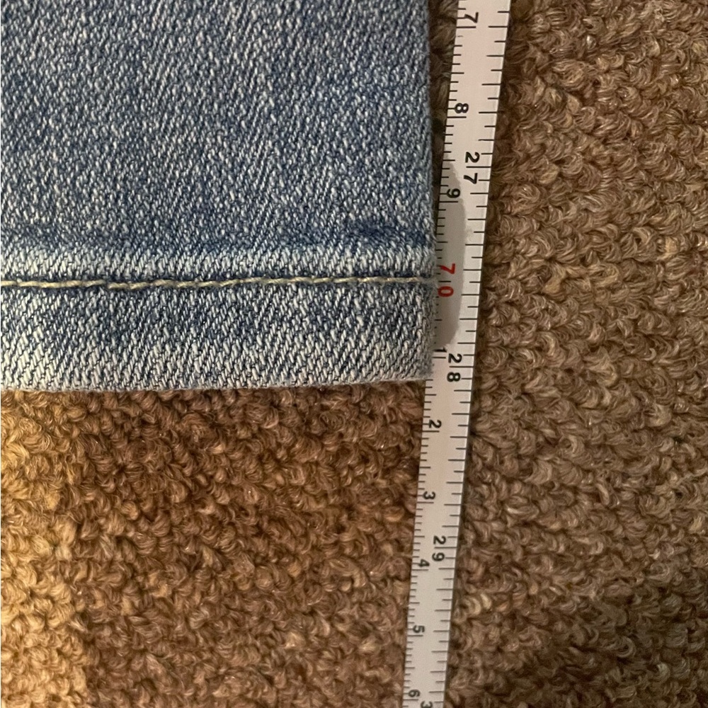 Anthropologie Pilcro denim patchwork jeans slim boyfriend Size 24 - Picture 7 of 8